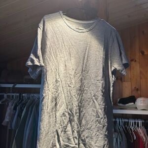 rag & bone Light Gray Men's Short Sleeve Tee